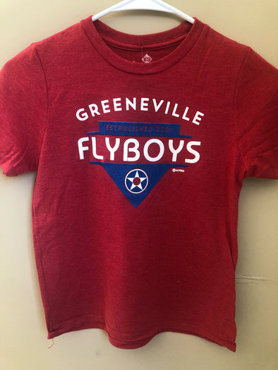 Flyboys Red Plate Youth Tee